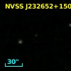 NVSS J232652+150739