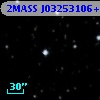 2MASS J03253106+4832002