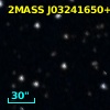 2MASS J03241650+4845545