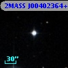 2MASS J00402364+1636431