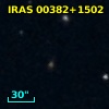 IRAS 00382+1502