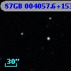 87GB 004057.6+153341
