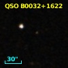 QSO B0032+1622