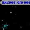 [RKV2003] QSO J0034+1639 abs 3.443