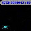 87GB 004804.7+154810