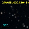 2MASS J03243043+4836200