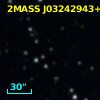 2MASS J03242943+4836288