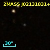 2MASS J02131831+1306441