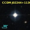 CCDM J02244+1130AB