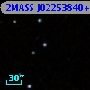 2MASS J02253840+1135257