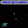 2MASS J02254059+1134018