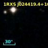 1RXS J024419.4+105707