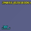 2MASS J02434306+1232467