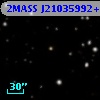 2MASS J21035992+1218570