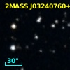 2MASS J03240760+4833327