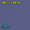 BD+15  4450