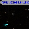 NVSS J220639+164237