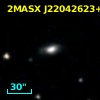 2MASX J22042623+1702219