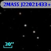 2MASS J22021433+1712073
