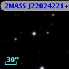 2MASS J22024221+1718176