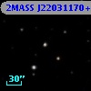 2MASS J22031170+1717167