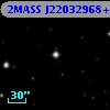 2MASS J22032968+1719290