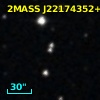 2MASS J22174352+1607297