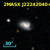 2MASX J22242040+1708490