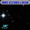 WDS J22303+1810
