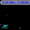 [LVO2003] J230305.6+174832