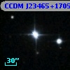 CCDM J23465+1705AB