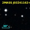 2MASS J03241162+4820500