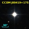 CCDM J00419+1751AB