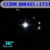 CCDM J00415+1731AB