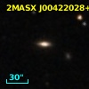 2MASX J00422028+1746438