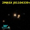 2MASX J01104339+1740598