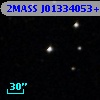 2MASS J01334053+1603532