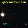 QSO B0203+151B