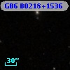 GB6 B0218+1536