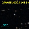 2MASS J03241485+4813426