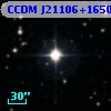 CCDM J21106+1650AB
