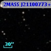 2MASS J21100773+1534288