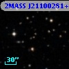 2MASS J21100281+1530452
