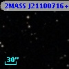 2MASS J21100716+1534282