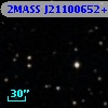 2MASS J21100652+1532497