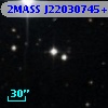 2MASS J22030745+1851343