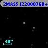 2MASS J22000760+1738501