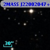 2MASS J22002047+1759119