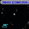 2MASS J22002359+1757436