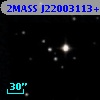 2MASS J22003113+1750483